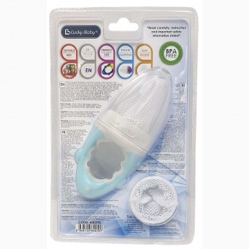 (Bundle of 2) Lucky Baby Chewy Deluxe Food Feeder
